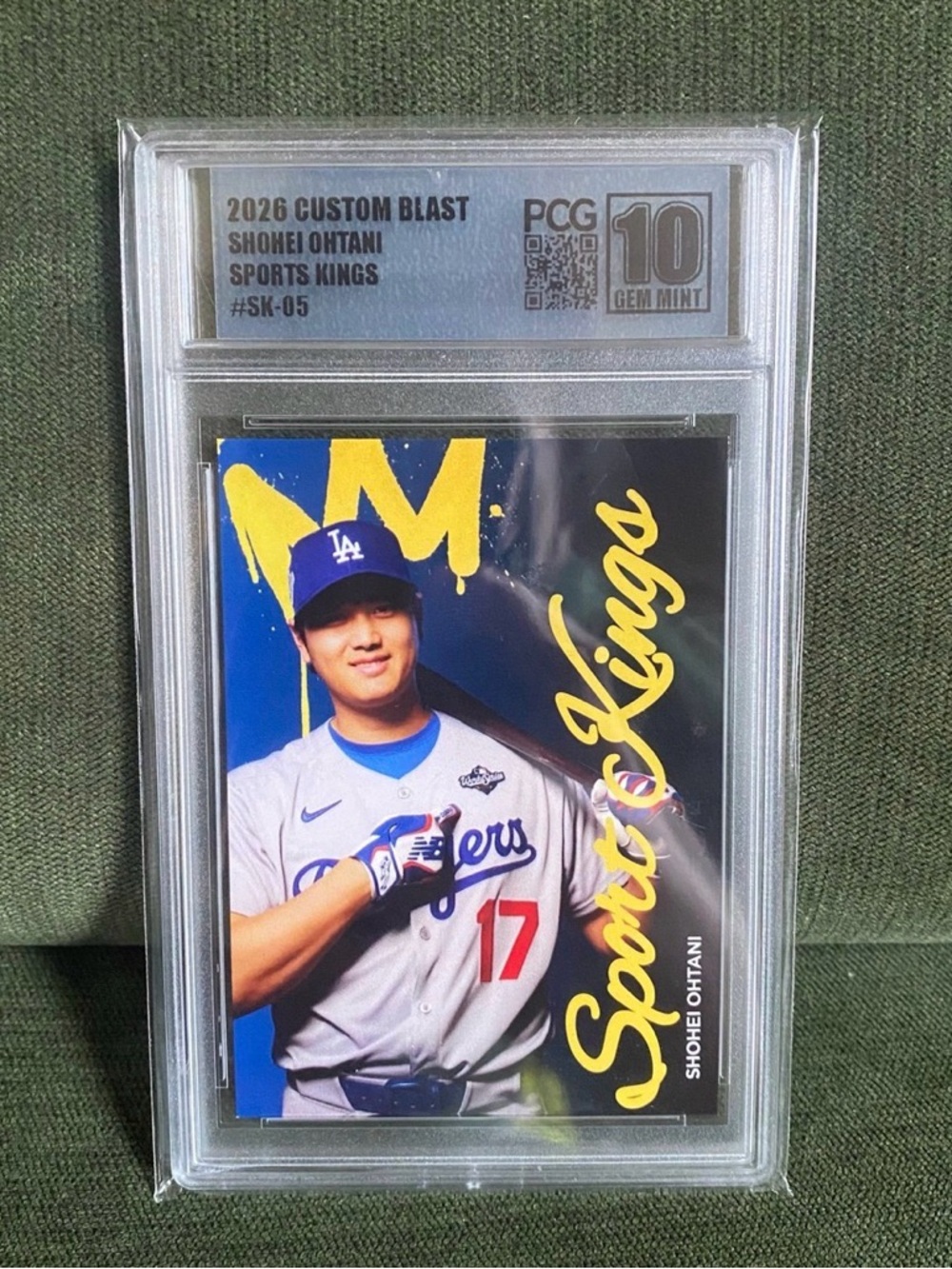 Custom Shohei Ohtani Sport Kings PCG 10!! Dodgers SK05
